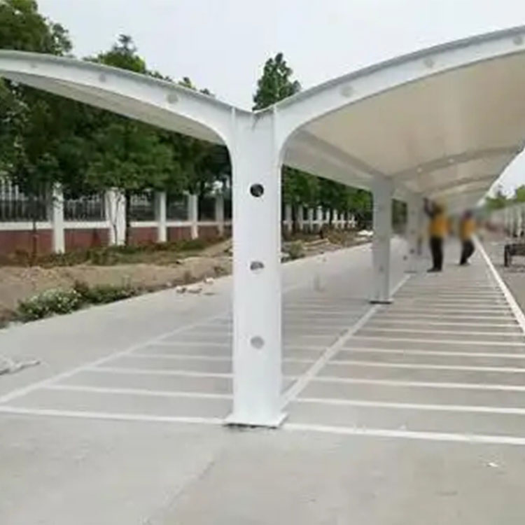 安多县膜结构电动车棚